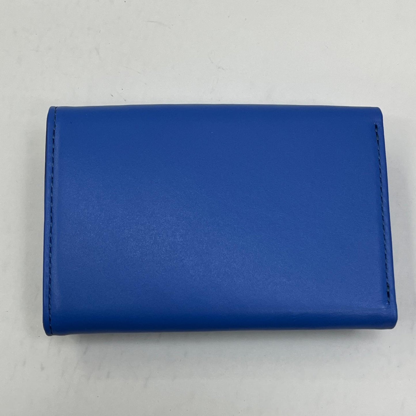【中古】Justin Davis | ジャスティンデイビス MARCAM 3 HOLD 三つ折り財布 JDV038 BLUE ブルー【加古川店】