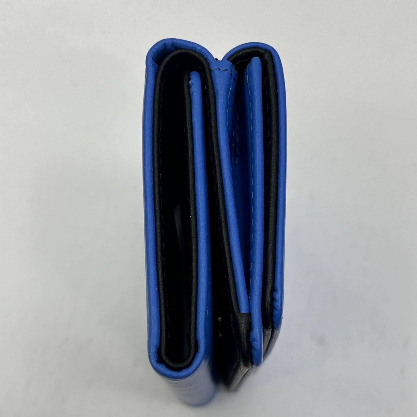 【中古】Justin Davis | ジャスティンデイビス MARCAM 3 HOLD 三つ折り財布 JDV038 BLUE ブルー【加古川店】
