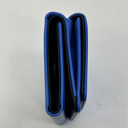 【中古】Justin Davis | ジャスティンデイビス MARCAM 3 HOLD 三つ折り財布 JDV038 BLUE ブルー【加古川店】