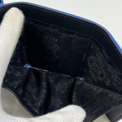 【中古】Justin Davis | ジャスティンデイビス MARCAM 3 HOLD 三つ折り財布 JDV038 BLUE ブルー【加古川店】
