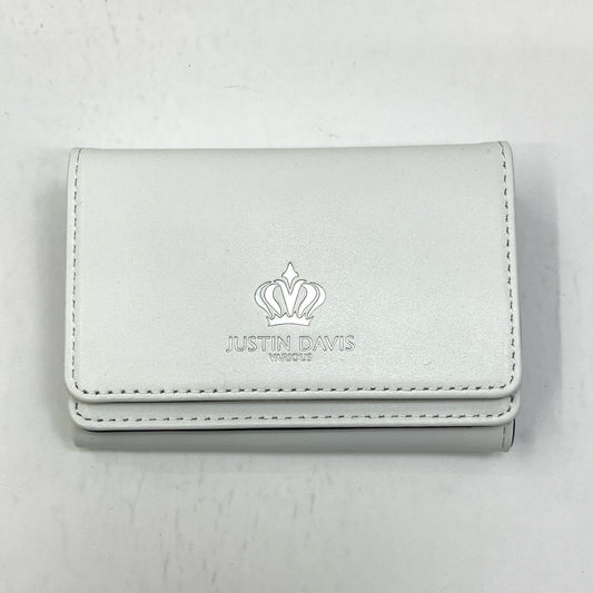 【中古】Justin Davis | ジャスティンデイビス MARCAM 3 HOLD 三つ折り財布 JDV038 WHT ホワイト【加古川店】
