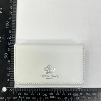 【中古】Justin Davis | ジャスティンデイビス MARCAM 3 HOLD 三つ折り財布 JDV038 WHT ホワイト【加古川店】
