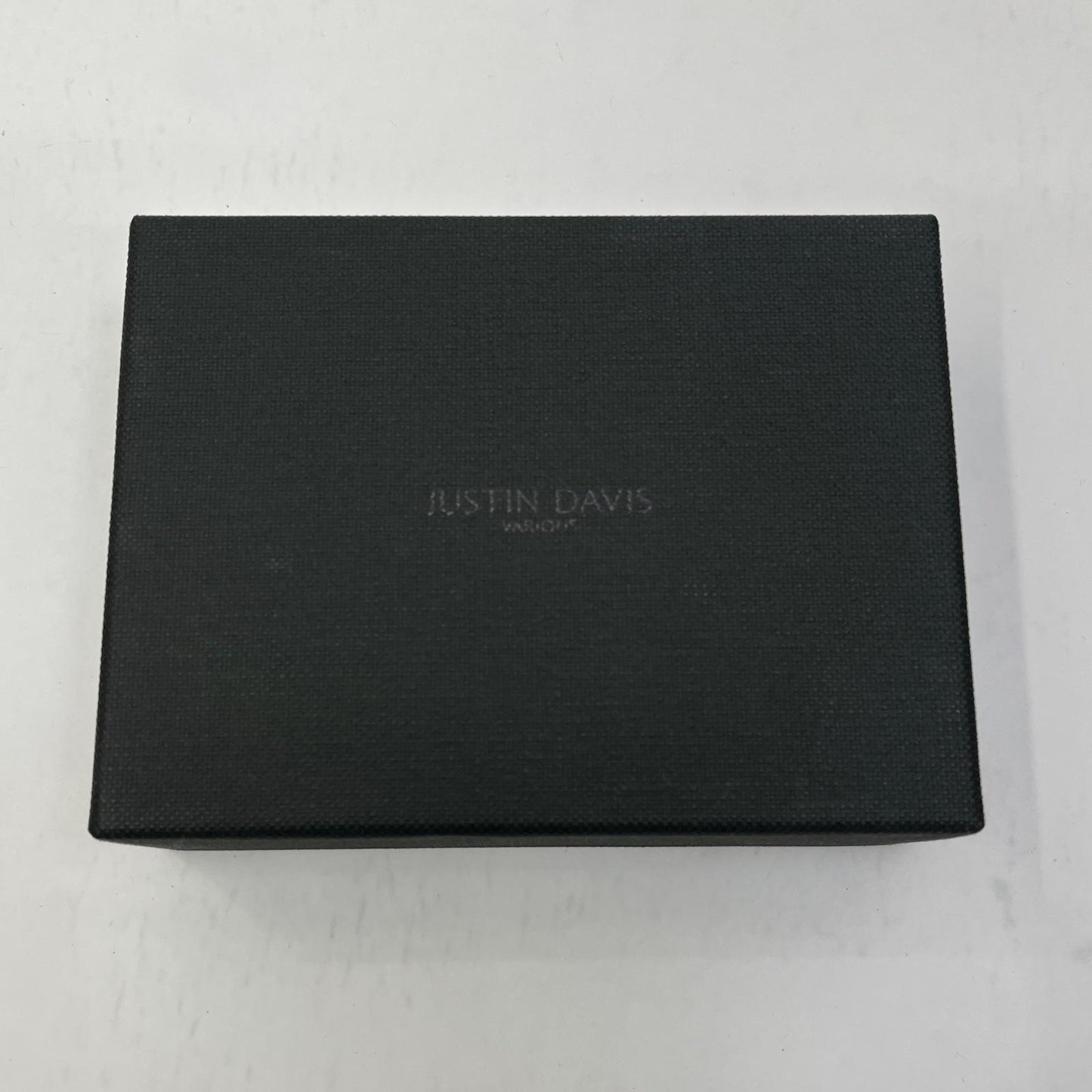 【中古】Justin Davis | ジャスティンデイビス MARCAM 3 HOLD 三つ折り財布 JDV038 WHT ホワイト【加古川店】
