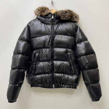 【中古】ZARA | ザラ ファー付き ダウンジャケット ブラック【加古川店】
