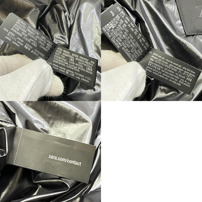 【中古】ZARA | ザラ ファー付き ダウンジャケット ブラック【加古川店】