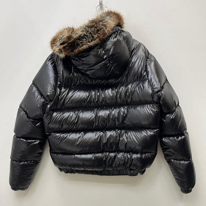 【中古】ZARA | ザラ ファー付き ダウンジャケット ブラック【加古川店】