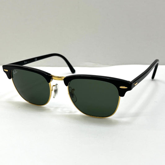 【中古】RAY BAN | レイバン CLUBMASTER サングラス RB3016 ブラック【加古川店】