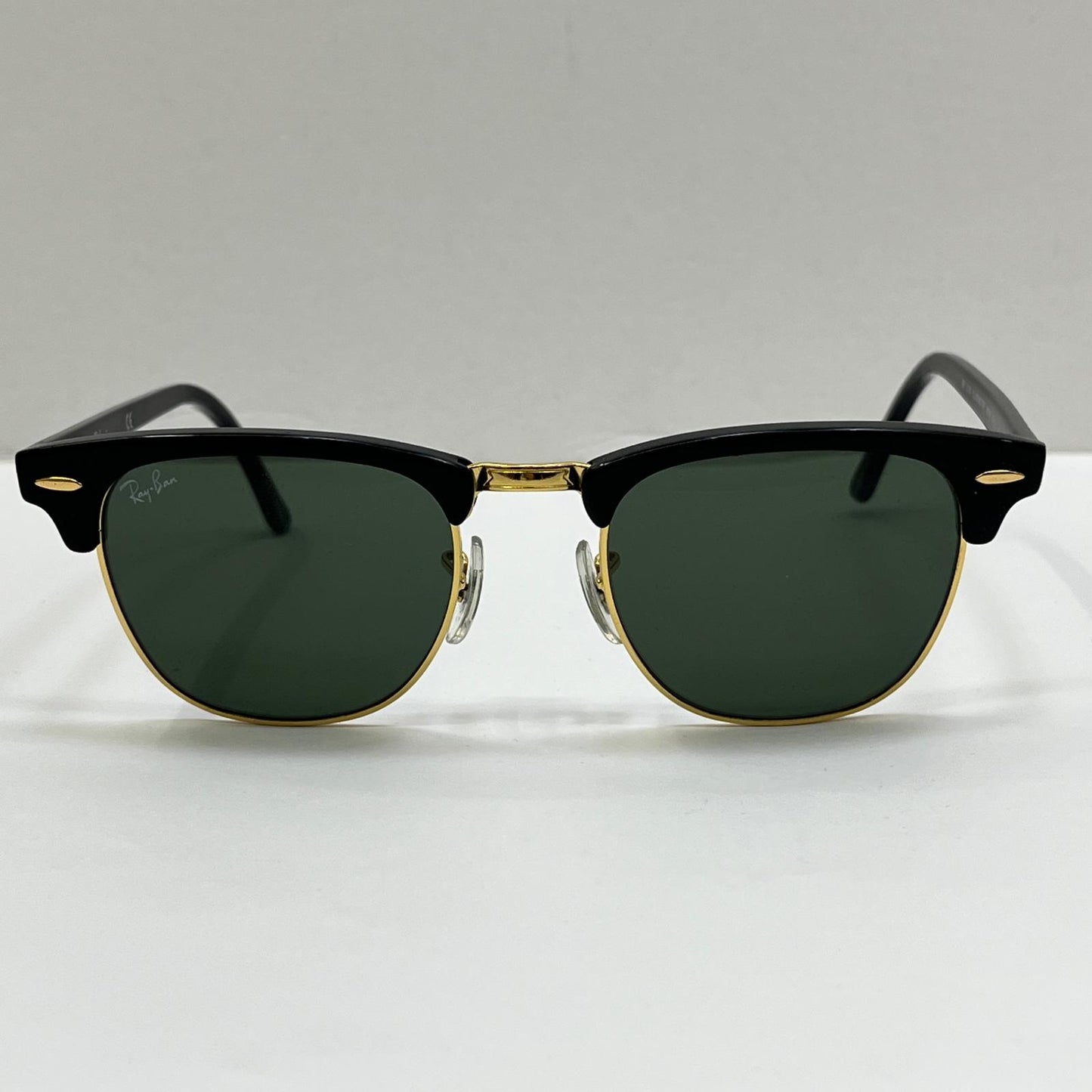 【中古】RAY BAN | レイバン CLUBMASTER サングラス RB3016 ブラック【加古川店】