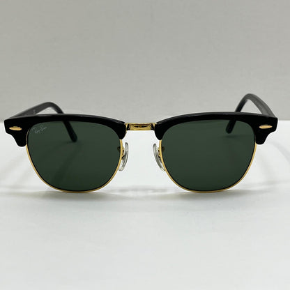 【中古】RAY BAN | レイバン CLUBMASTER サングラス RB3016 ブラック【加古川店】