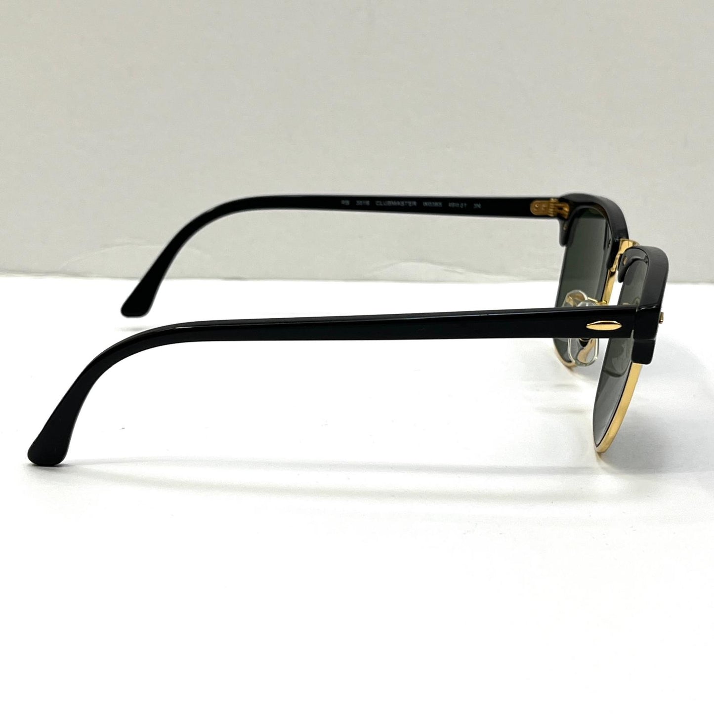 【中古】RAY BAN | レイバン CLUBMASTER サングラス RB3016 ブラック【加古川店】
