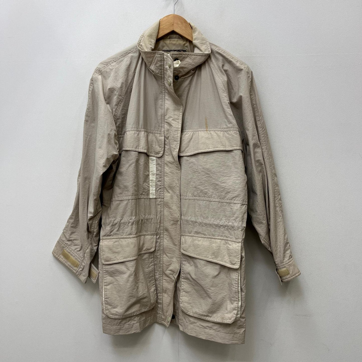【中古】Eddie Bauer | エディー・バウアー スプリングコート ナイロンジャケット 0226 ベージュ サイズ：M【加古川店】