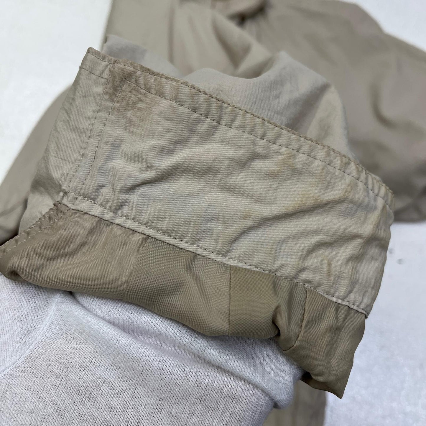 【中古】Eddie Bauer | エディー・バウアー スプリングコート ナイロンジャケット 0226 ベージュ サイズ：M【加古川店】