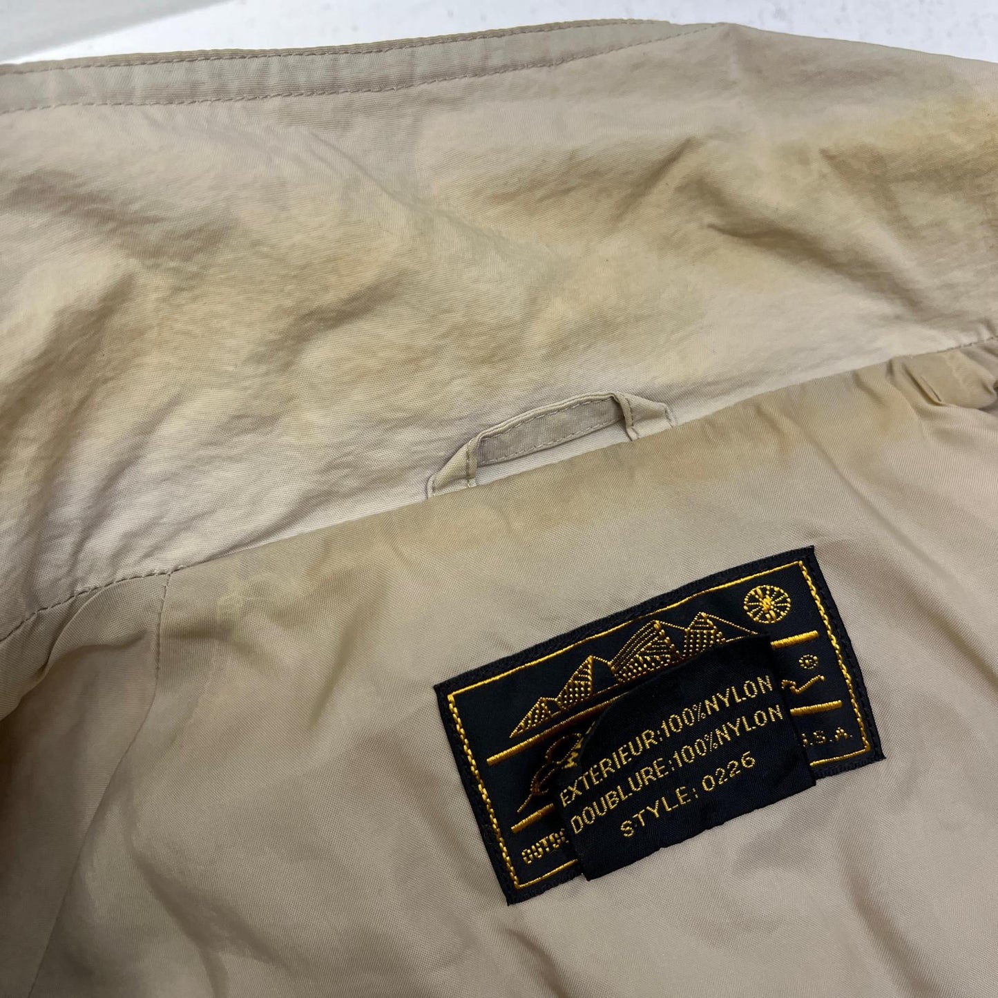 【中古】Eddie Bauer | エディー・バウアー スプリングコート ナイロンジャケット 0226 ベージュ サイズ：M【加古川店】