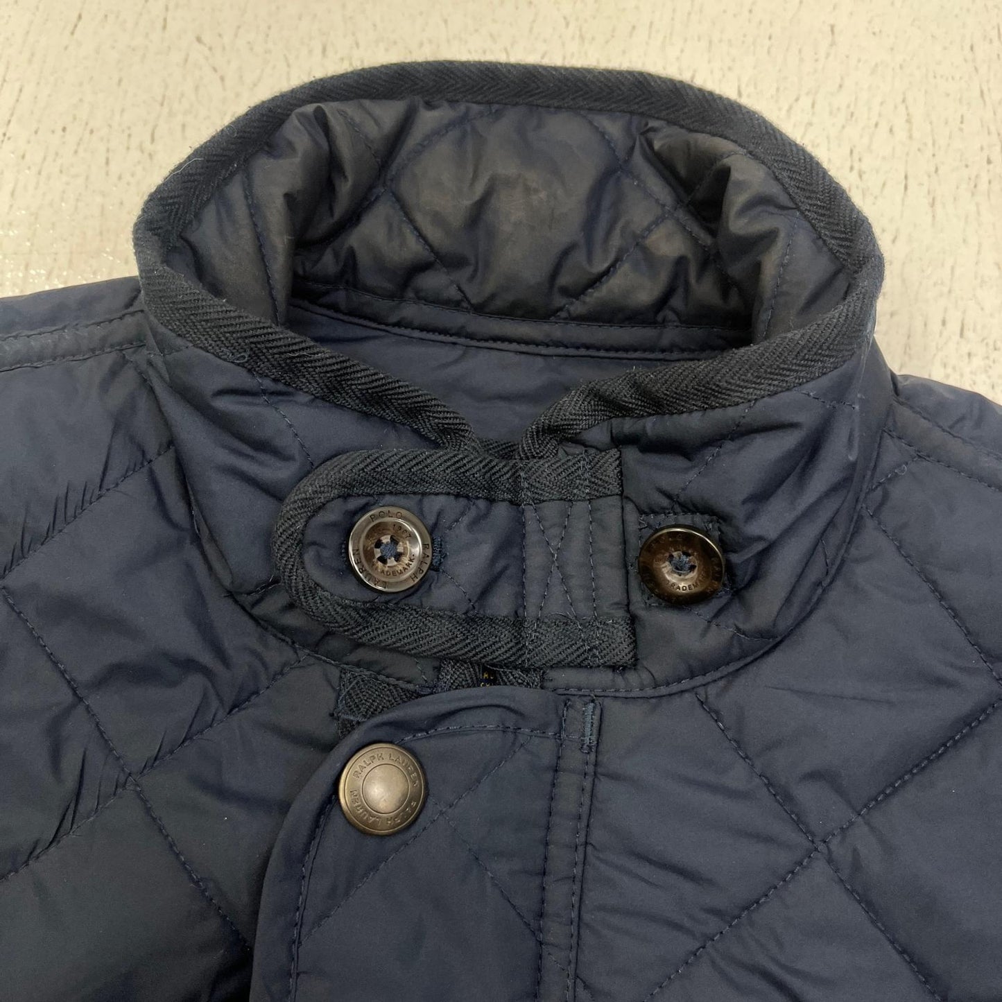 【中古】POLO RALPH LAUREN | ポロ・ラルフローレン キルティングジャケット その他アウター 710791551001 ネイビー サイズ：XS【加古川店】