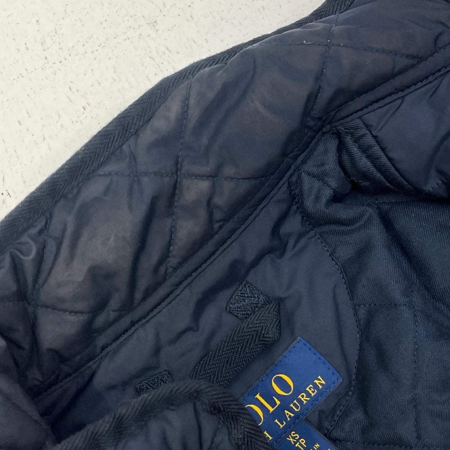 【中古】POLO RALPH LAUREN | ポロ・ラルフローレン キルティングジャケット その他アウター 710791551001 ネイビー サイズ：XS【加古川店】