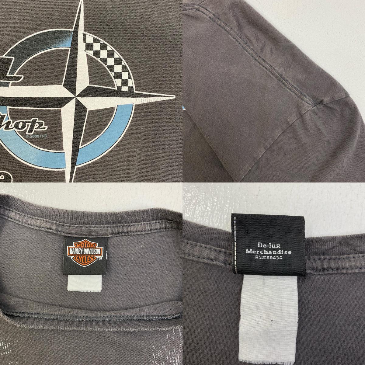 【中古】HARLEY-DAVIDSON | ハーレーダビットソン 半袖Ｔシャツ ブラック【加古川店】