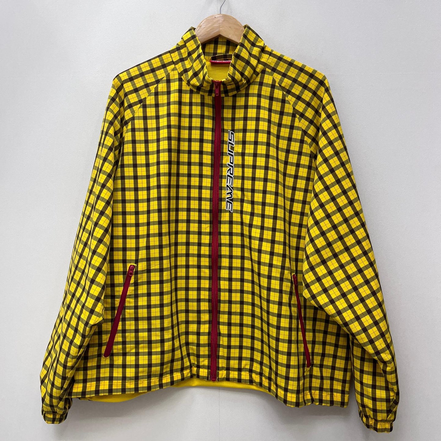 Supreme | シュプリーム PLAID TRACK JKT ナイロンジャケット イエロー XLサイズ　25FW ナイロンジャケット イエロー サイズ：XL