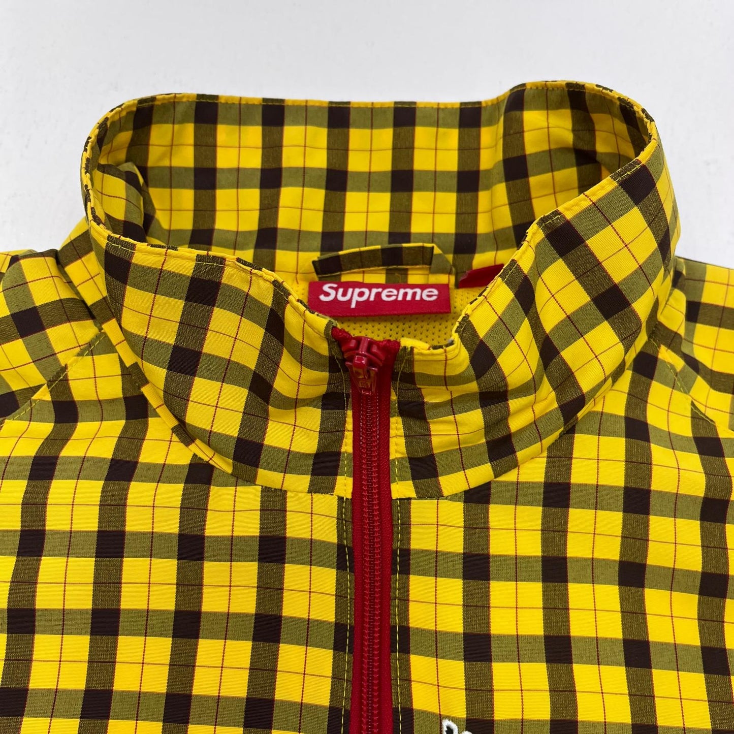 Supreme | シュプリーム PLAID TRACK JKT ナイロンジャケット イエロー XLサイズ　25FW ナイロンジャケット イエロー サイズ：XL
