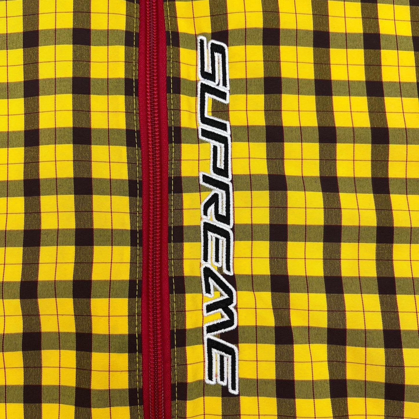 Supreme | シュプリーム PLAID TRACK JKT ナイロンジャケット イエロー XLサイズ　25FW ナイロンジャケット イエロー サイズ：XL