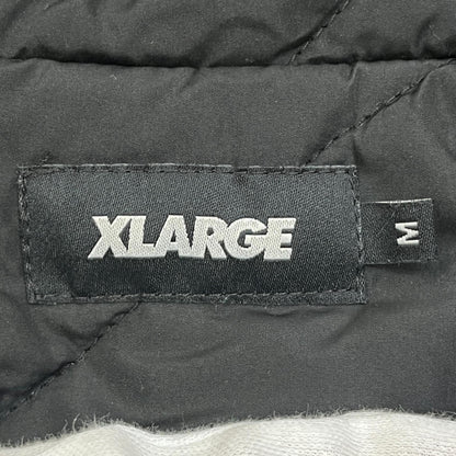 【中古】X-LARGE | エクストララージ NYLON PUFFER JACKET 中綿ジャケット 101213021005 ブラック サイズ：M【加古川店】