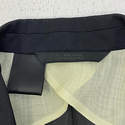 【中古】N.HOOLYWOOD | エヌハリウッド テーラードジャケット 2252-jk06-004peg ブラック サイズ：38【加古川店】