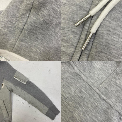 【中古】Sacai | サカイ Nylon Twill Hoodie Sponge Sweat パーカー SCM-056 グレー サイズ：3【加古川店】
