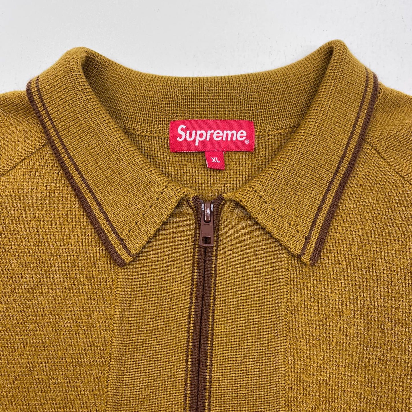 Supreme | シュプリーム Color Blocked Zip ニット マルチカラー XLサイズ 19AW 毛羽立ち ニット マルチカラー サイズ：XL