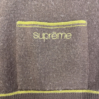 Supreme | シュプリーム Color Blocked Zip ニット マルチカラー XLサイズ 19AW 毛羽立ち ニット マルチカラー サイズ：XL
