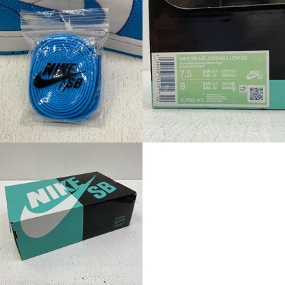【中古】NIKE | ナイキ SB Air Jordan 1 Low UNC スニーカー CJ7891-401 ライトブルー 25.5cm【加古川店】