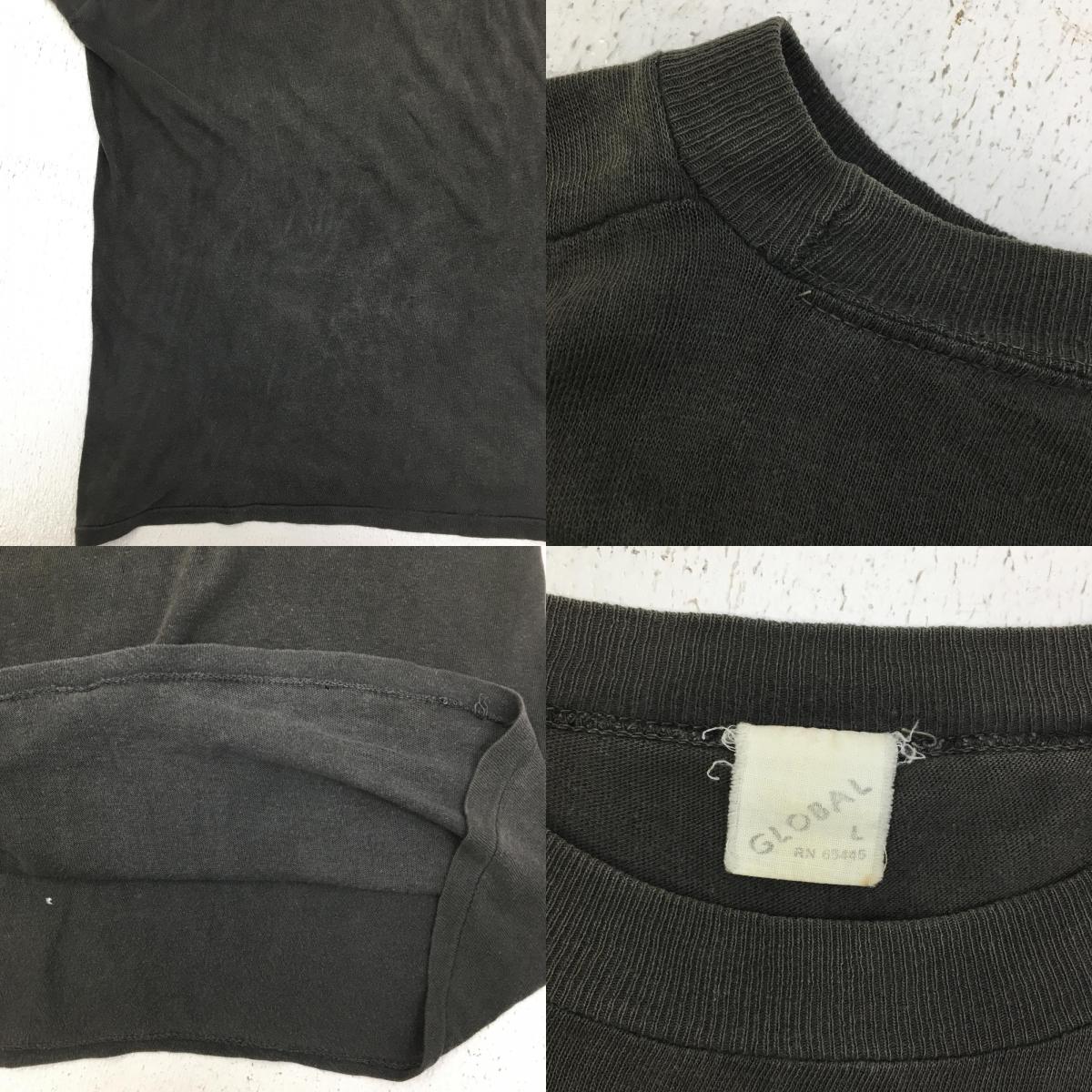 【中古】VINTAGE衣料 | ヴィンテージイリョウ SPECIAL FORCES パキ綿 半袖Ｔシャツ ブラック サイズ：L【加古川店】