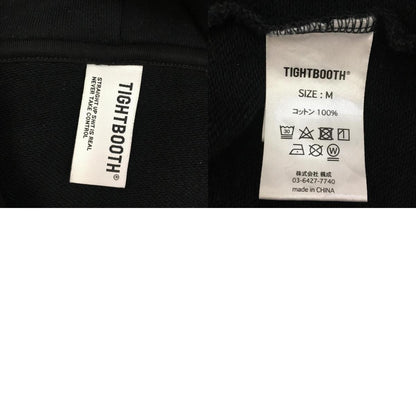 【中古】TIGHTBOOTH PRODUCTION | タイトブースプロダクション logo hoodie パーカー ブラック サイズ：M【加古川店】
