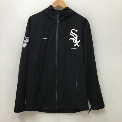 【中古】FCRB | エフシーアールビー MLB TOUR WARM UP JACK ナイロンジャケット FCRB-212000 ブラック サイズ：L【加古川店】