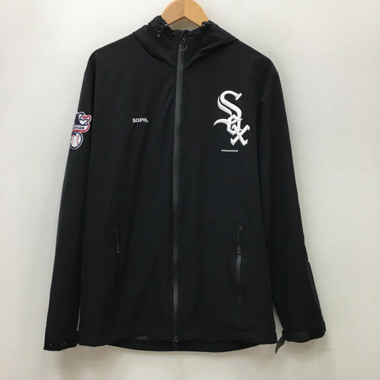 【中古】FCRB | エフシーアールビー MLB TOUR WARM UP JACK ナイロンジャケット FCRB-212000 ブラック サイズ：L【加古川店】