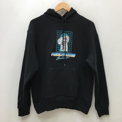 【中古】 NACHO NEKO HOODIE ブランド名:VAULTROOM パーカー ブラック サイズ：M【加古川店】