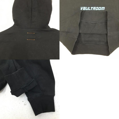 【中古】 NACHO NEKO HOODIE ブランド名:VAULTROOM パーカー ブラック サイズ：M【加古川店】