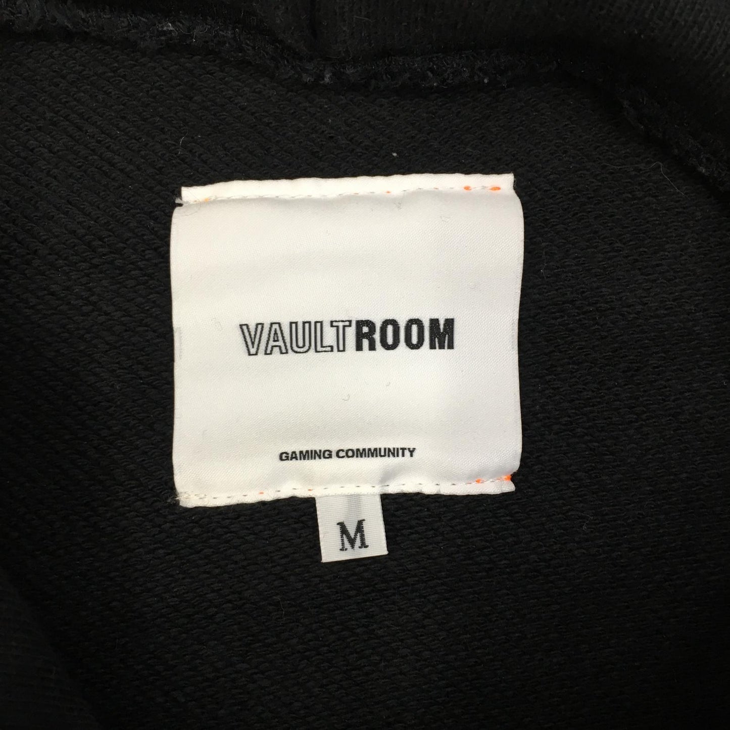 【中古】 NACHO NEKO HOODIE ブランド名:VAULTROOM パーカー ブラック サイズ：M【加古川店】