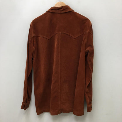 【中古】 wind armor:suede jacket 牛革 レザー ブラウン サイズ：L【加古川店】