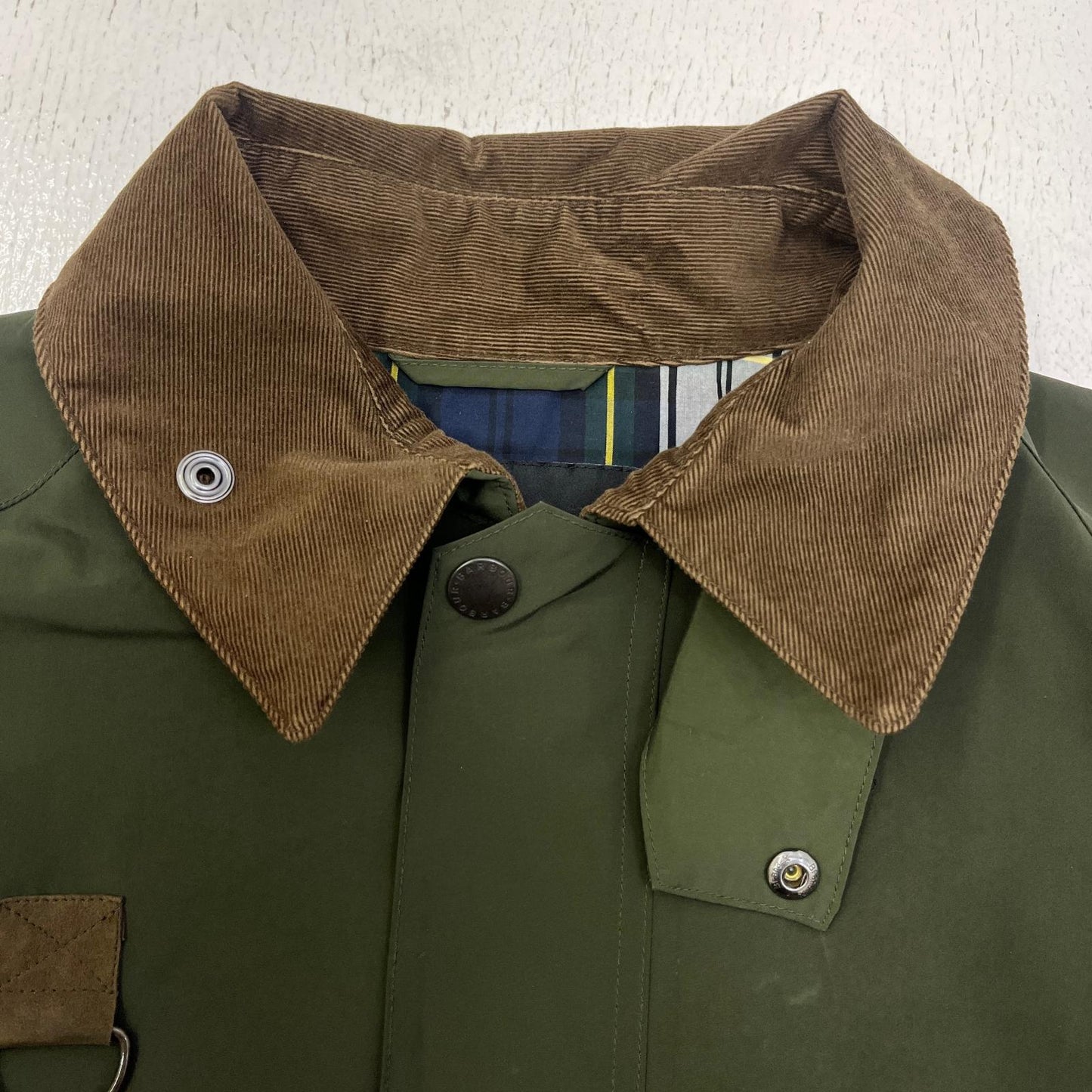【中古】Barbour | バーブァー BEAUFORT ナイロンジャケット 231mcaS048 カーキ サイズ：42【加古川店】