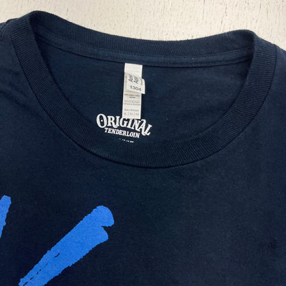 【中古】TENDERLOIN | テンダーロイン LONG SLEEVE TEE 2D 長袖Ｔシャツ ネイビー サイズ：XL【加古川店】