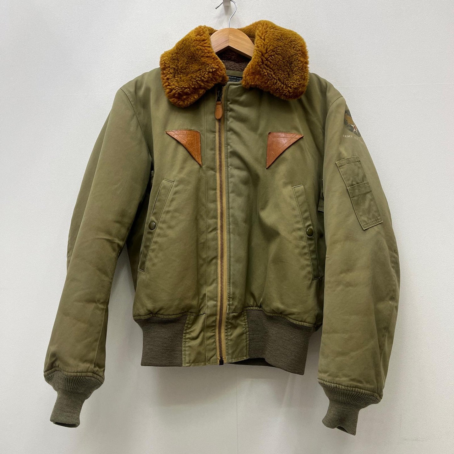 【中古】The REAL McCOY'S | ザリアルマッコイズ HUDSON B-15A ミリタリーコート カーキ サイズ：38【加古川店】