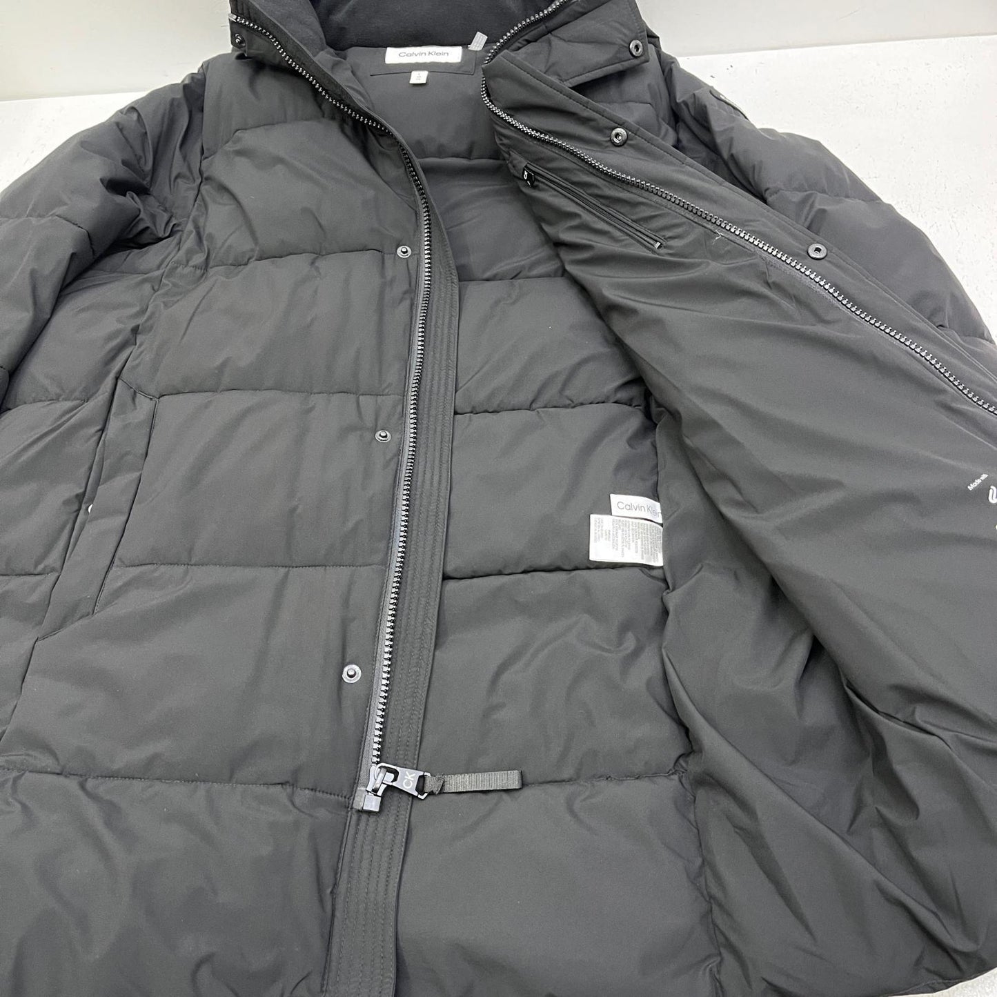 【中古】Calvin Klein | カルバンクライン ダウンジャケット cm255696 ブラック サイズ：L【加古川店】