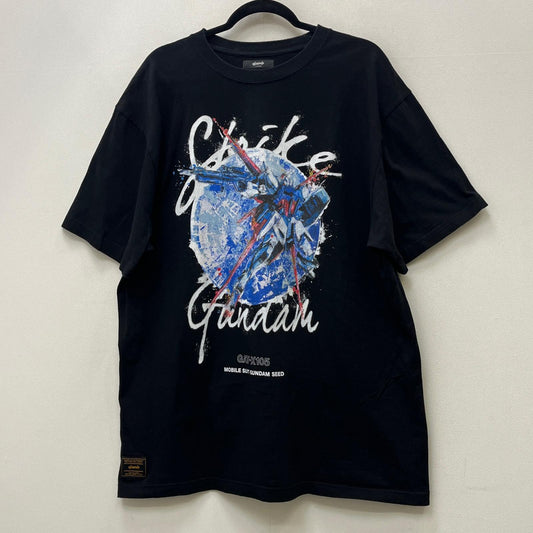 【中古】glamb | グラム Strike Gundam T 半袖Ｔシャツ GB0125 ブラック サイズ：XL【加古川店】