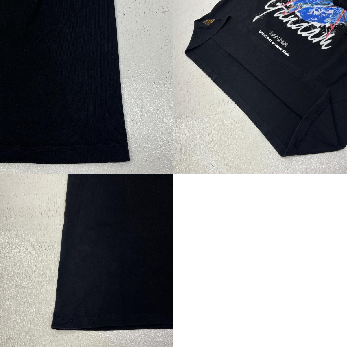 【中古】glamb | グラム Strike Gundam T 半袖Ｔシャツ GB0125 ブラック サイズ：XL【加古川店】
