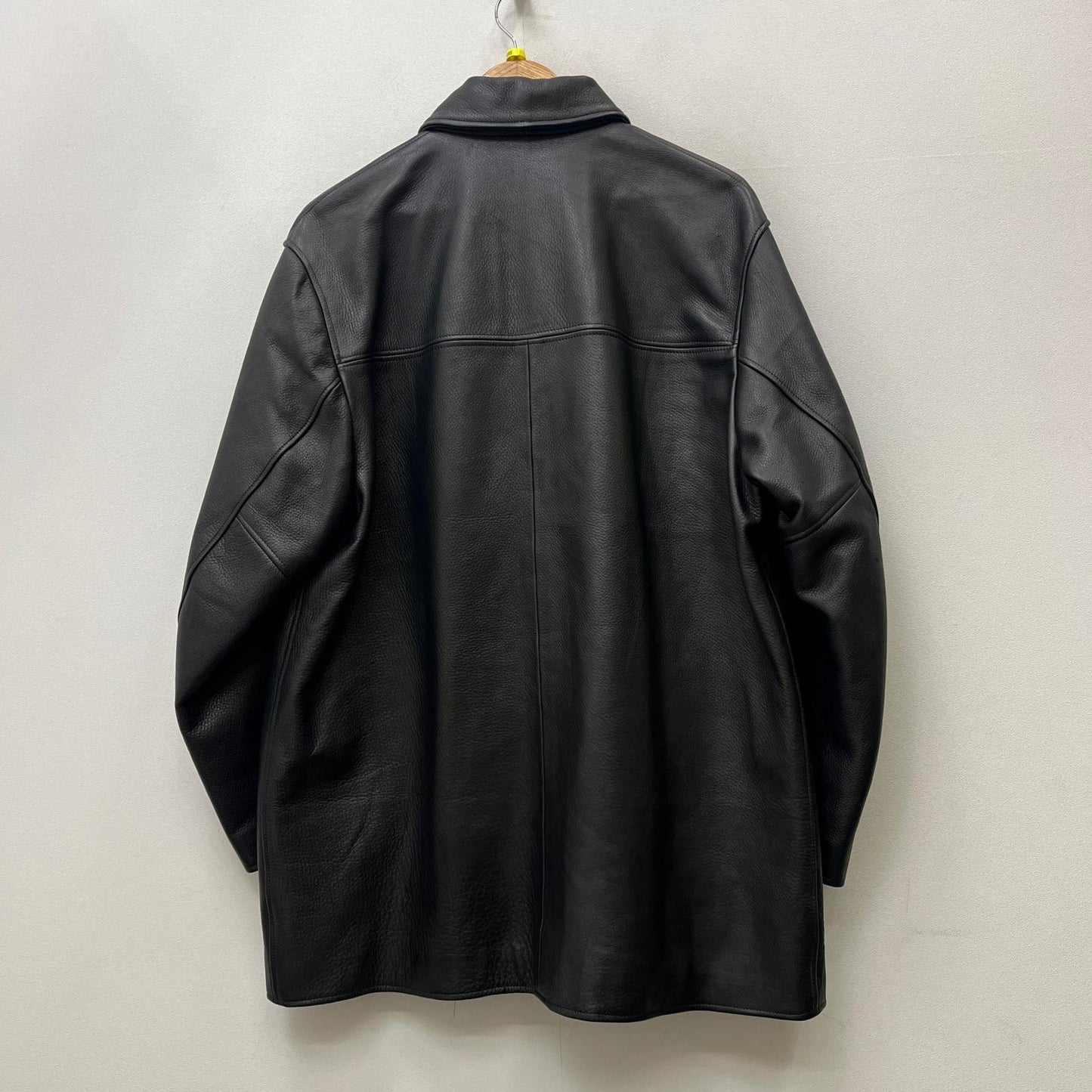 【中古】WACKOMARIA | ワコマリア LEATHER COAT ( TYPE-1 ) レザー WMO-CO03 ブラック サイズ：L【加古川店】