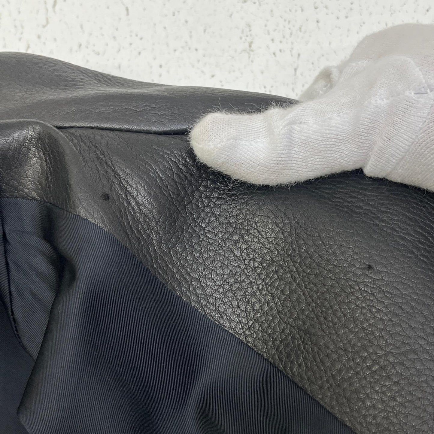【中古】WACKOMARIA | ワコマリア LEATHER COAT ( TYPE-1 ) レザー WMO-CO03 ブラック サイズ：L【加古川店】