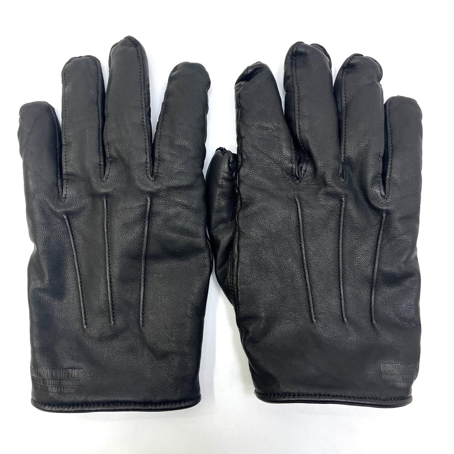 【中古】WACKOMARIA | ワコマリア LEATHER GLOVE 手袋 WMA-GL01 ブラック【加古川店】