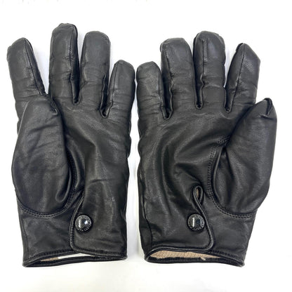 【中古】WACKOMARIA | ワコマリア LEATHER GLOVE 手袋 WMA-GL01 ブラック【加古川店】