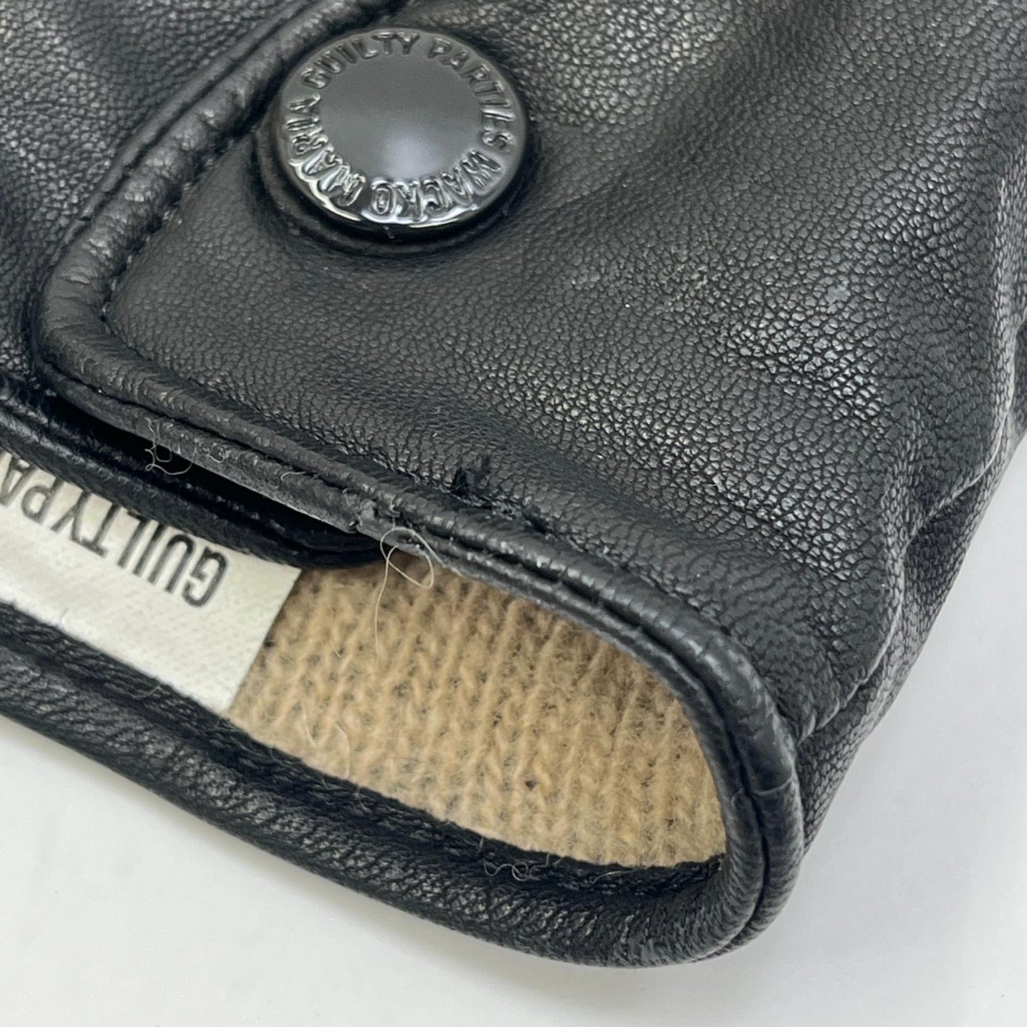 【中古】WACKOMARIA | ワコマリア LEATHER GLOVE 手袋 WMA-GL01 ブラック【加古川店】