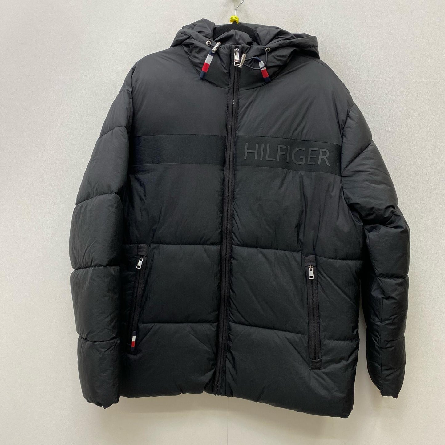 【中古】TOMMY HILFIGER | トミーヒルフィガー ダウンジャケット MW27679 ブラック サイズ：L【加古川店】