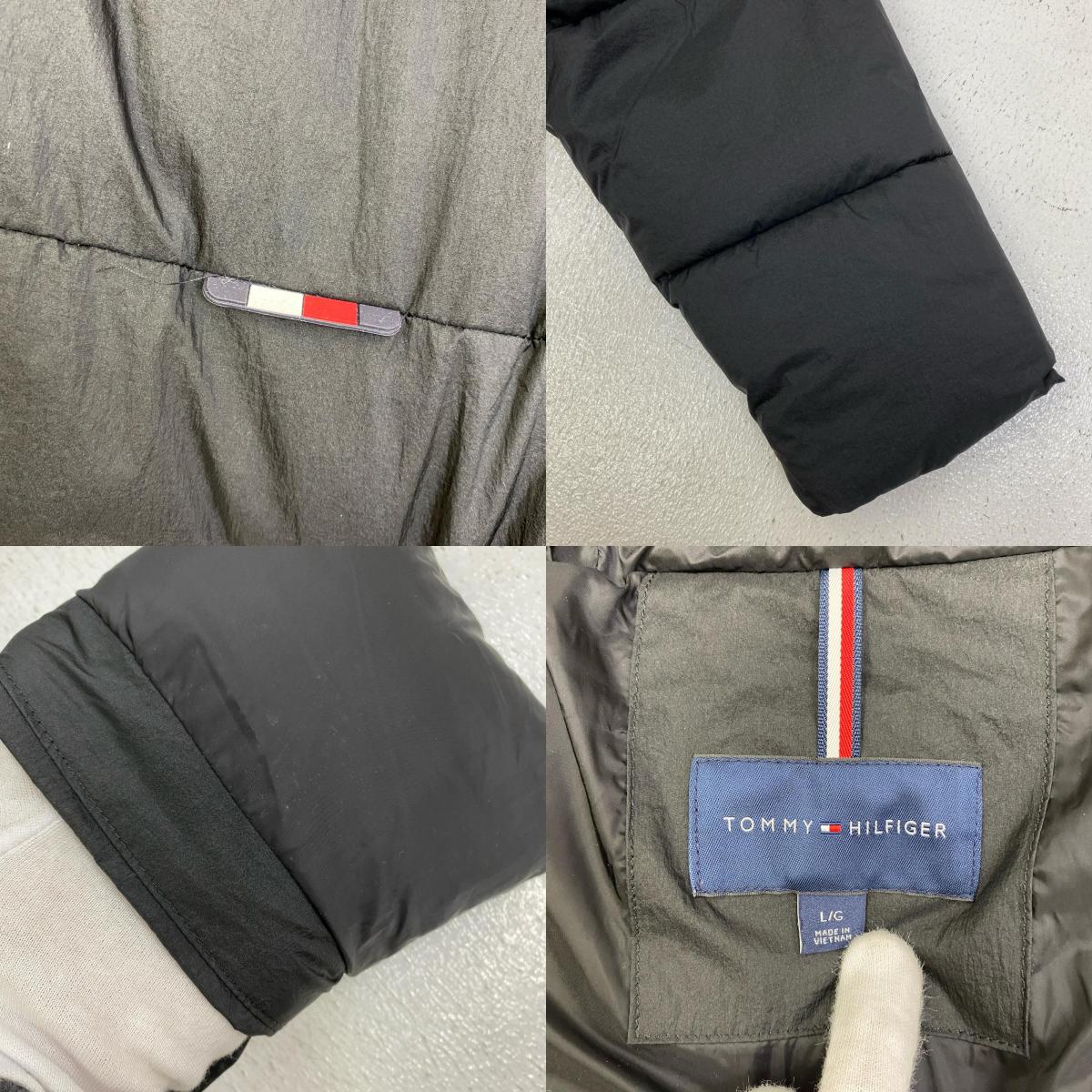 【中古】TOMMY HILFIGER | トミーヒルフィガー ダウンジャケット MW27679 ブラック サイズ：L【加古川店】